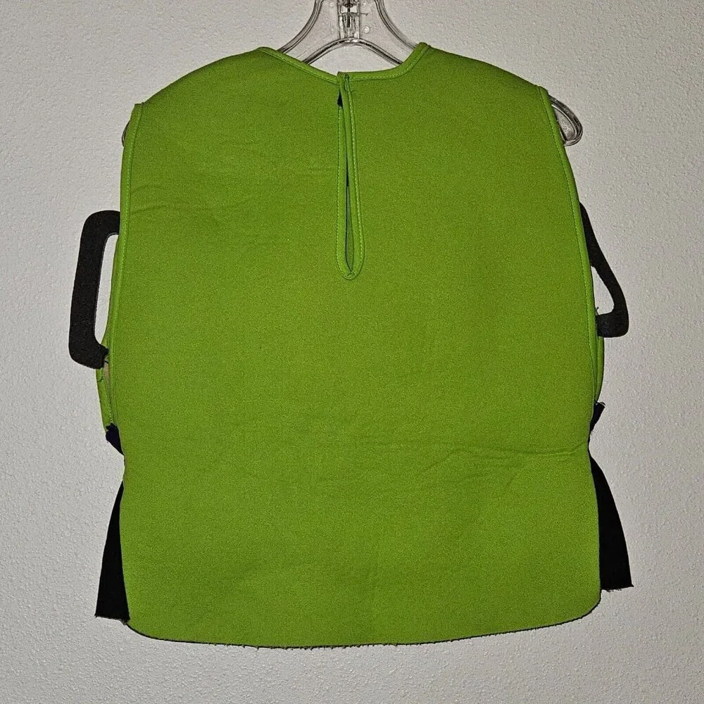 Koko Chuggington Train Costume Green Purple 1-Piece Rubie's Child Size Small